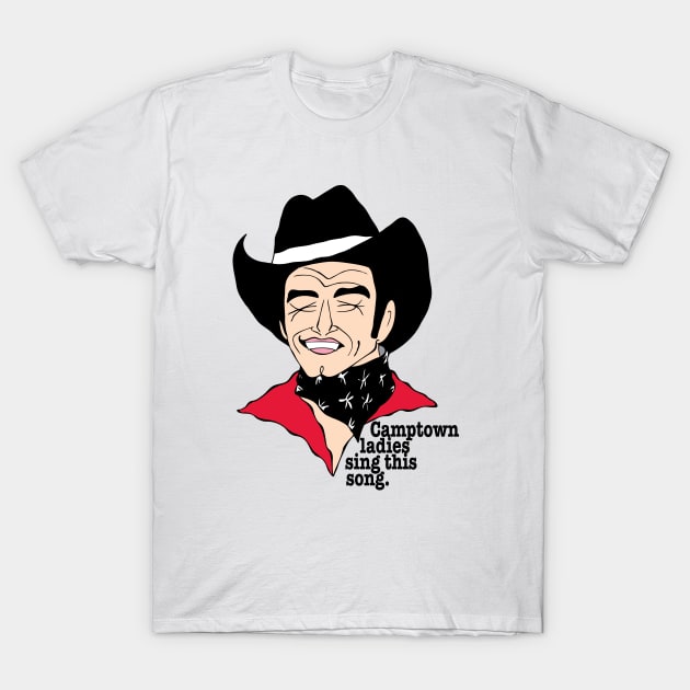 BLAZING SADDLES CLASSIC MOVIE CHARACTER T-Shirt by cartoonistguy